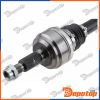 Demi-Arbre de Transmission ATM arrière pour VW | NPW-VW-222, 7P0501201GX